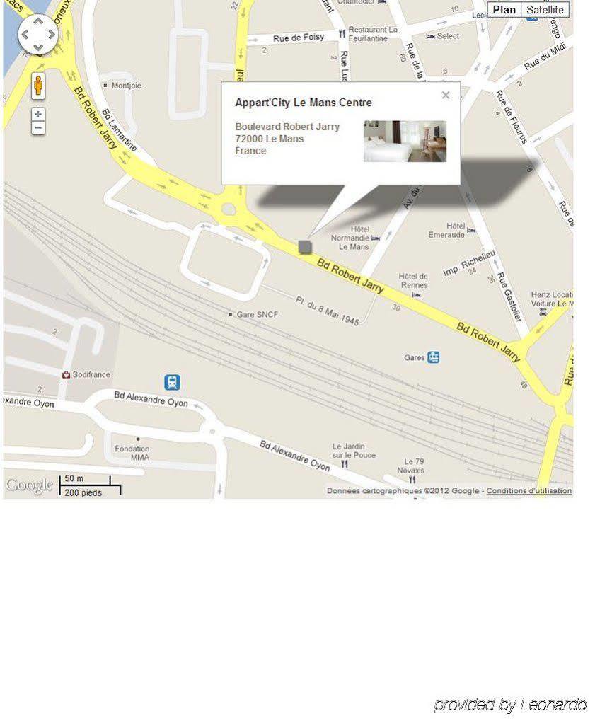 Appart'City Confort Le Mans Centre מראה חיצוני תמונה